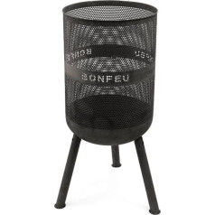 Bonfeu grozs dārza kamīns Bonves 45 melns 4502 / N/A