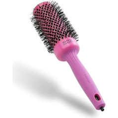 Olivia Garden Expert Blowout Shine - Pink - 45 - Round Antistatic Ceramic Brush for Shiny and Frizz-free Blowouts