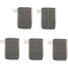 Vaguelly 5 pieces soap net bags for soap pieces, facial cleansing net with exfoliating function, cleaning bag for storing soap without pollution