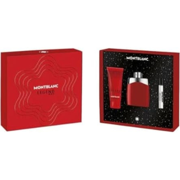 Legend Red by Montblanc Eau de Parfum Spray Gift Set 100 ml