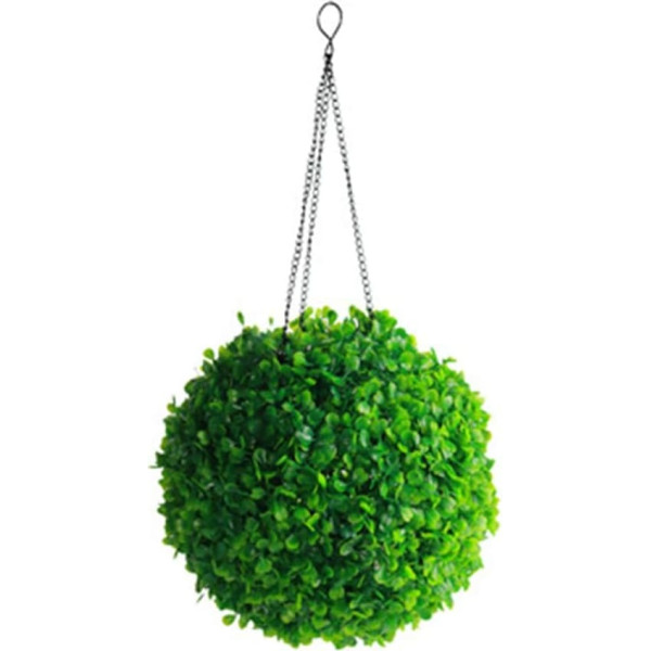 PANGBOER Künstliche hängende Kugel LED Solarleuchte Gartendekoration Landschaft Wasserdichte Lampe für Innenhof Solar Garten Pfahl Lichter Outdoor Deko