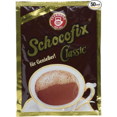 Teekanne Schocofix Drinking Chocolate Cup Portions Pack of 50 (50 x 25 g)