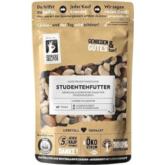 Bremer Gewürzhandel Student Food, Delicious Nut Mix with Fruit, Unsulfur & No Added Sugar, Ideal Snack for Between, 3 x 200 g