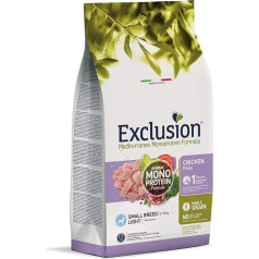 Exclusion Mediterraneo Noble Grain Light Chicken Small 2 kg