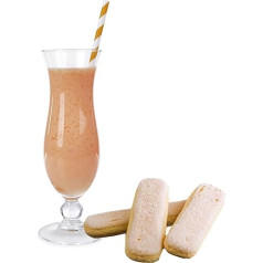 Biscuit Whey Powder Luxofit Enriched with L-Carnitine Protein Wellness Drink Aspartame Free Whey (Biscuit, 333 g)