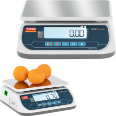 Komerciālie svari 6 kg / 2 g LCD M LEGALIZĀCIJA
