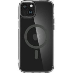 Spigen Ultra Hybrid MagSafe futrālis iPhone 15 Plus grafīta krāsā
