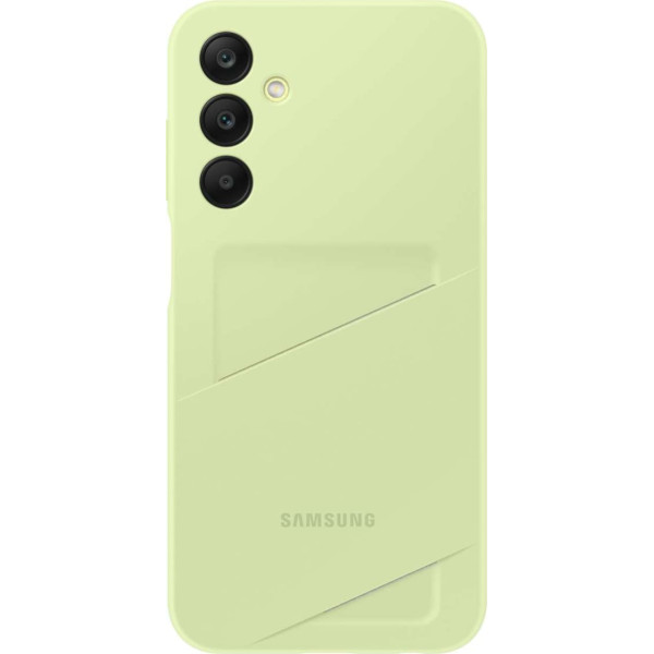 Samsung Oriģinālais apvalks Galaxy A15 / A15 5G ar kartes slotu, zaļš