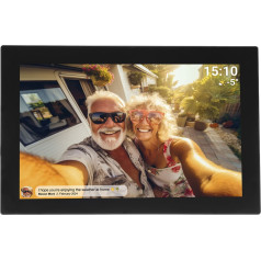 Denver Digitālais rāmis 10,1'' 16GB microSD WiFi Frameo PFF-1037B - melns