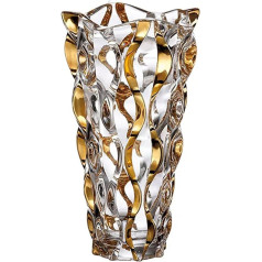 Hand Painted Vase Height 28cm Decorative Vase for Home Dining Table Living Room Office Wedding Holiday Party