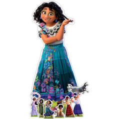 SP017 Mirabel Encanto Cardboard Cutout Party Decorations with Six Mini Party Supplies