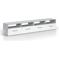 Vicco Diego Lowboard – TV Table Sideboard, TV Cabinet, TV Board Cupboard