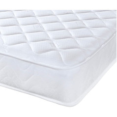 Extreme Comfort ltd Flame Essentials European Single Mattress (90 x 200 cm), Foam Free Bonnell Spring, Breathable Cooltouch Cover, Plush Comfort Support, 18 cm Deep Mattress
