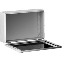 Rittal KX 1610.000 Installation Housing, Wall Housing 400 x 155 x 200 Sheet Steel Light Grey (RAL 7
