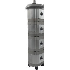 Hydraulische Zahnradpumpe HGP-3333A-F25-25-25-25R Vierfach-Öl-Hochdruck-Mechanik(HGP-3333A-F25R)
