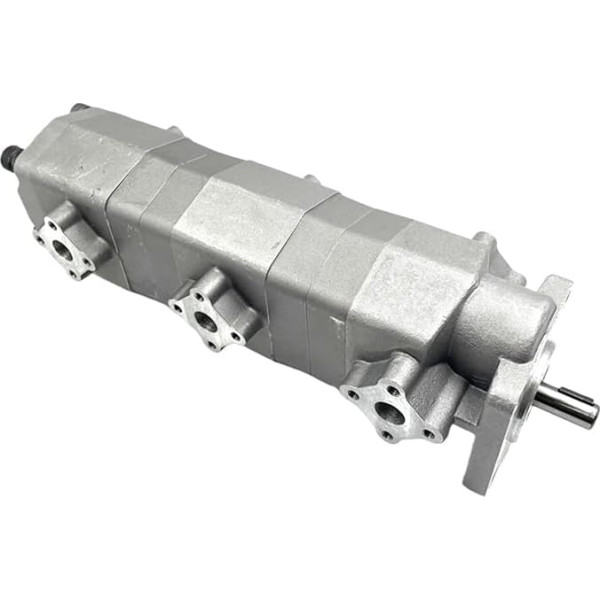 Hydraulische Zahnradpumpe HGP-222A Hydraulische Druckzahnradpumpe Modell 2 bis 12 Verdrängung(HGP-222A-F8-8-8R)