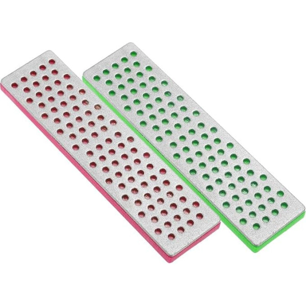 PATIKIL 2 x Extra Coarse Diamond Sharpening Stone for Ski Snowboard 100mm