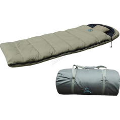 CARPZILLA Sleeping Bag Carp Fishing Snooze 5 Season Fleece Lined with Pillow Camping Hiking Backpacking Traveling