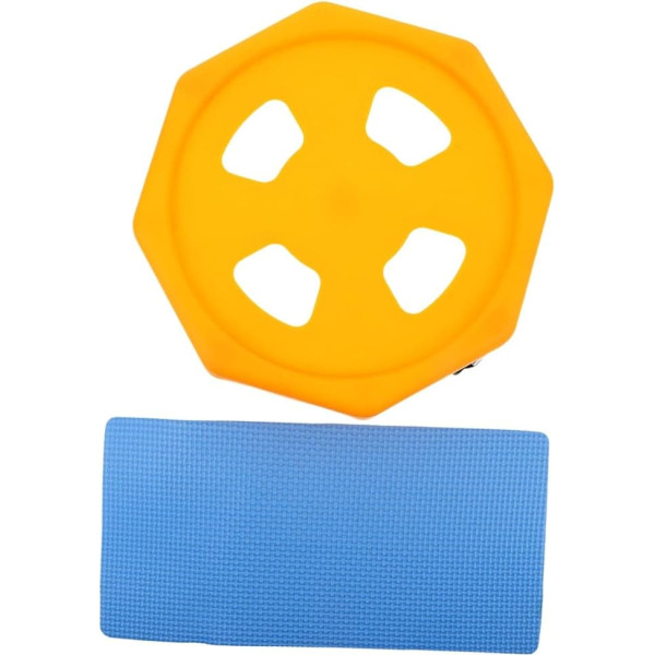 Supvox Multifunctional Portable Ab Roller Silent Rebound for Full Body Core Training Durable Wear Resistant Workout Balance Equipment for Home Mobile Training