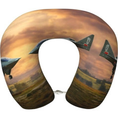 Airplane Neck Pillow for Travel, Memory Foam Travel Pillow, Portable Airplane Accessories