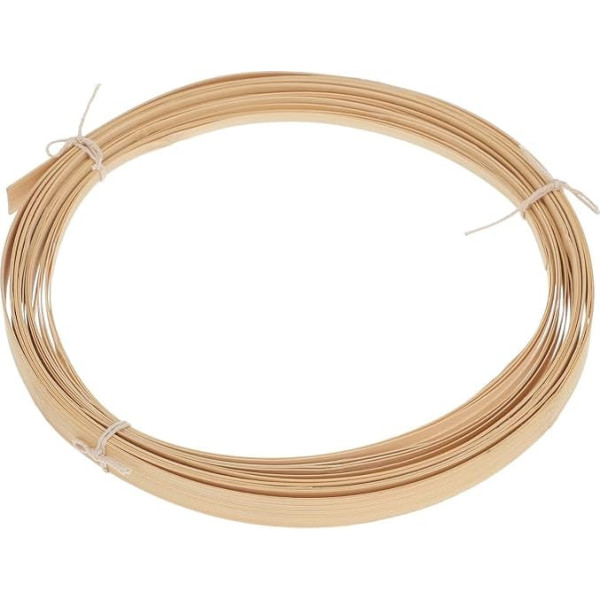 3 Rolls of Homemade Basket Wicker Material Rattan Strips Made of Natural Bamboo 05 cm 1 cm 15 cm Wide for Handmade Basket Making and Decoration