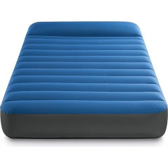 Intex TruAire Inflatable Camping Mattress for 1 Person with Pillow Including USB Air Pump (99 x 191 x 22 cm) Max. 136 kg - Sleeping Mat Self-Inflating Bed Air Bed (64011)