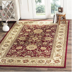 Safavieh Lyndhurst Collection LNH212F Traditional Oriental Red and Ivory Area Rug (4' x 6')