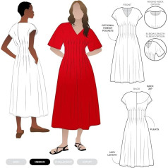 Style Arc Sewing Pattern - Bronte Woven Dress (Sizes 04-16)