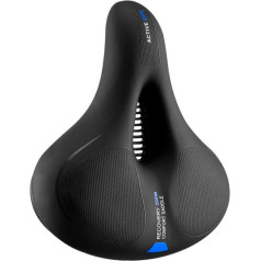Rockbros Velosipēda sēdeklis AQ-6090B - melns/melns / Melns || Zils