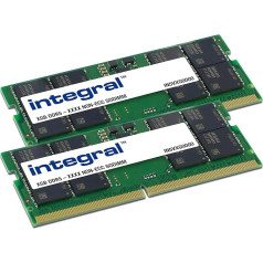 Integral 64GB Kit (2x 32GB) DDR5 RAM 5600MHz SODIMM Laptop Notebook MacBook Memory Module