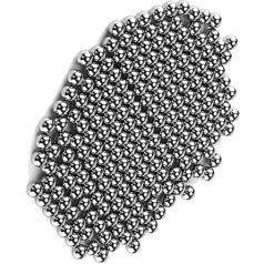 PRÄZISIONSSTAHLKUGELN G10 INDUSTRIELAGERKUGELN Hochwertige, Druckbeständige, Abriebfeste Stahlkugeln für Hardware-Werkzeuge Elektrogeräte Rollen Lagermaterial Lagerstahl Gcr15