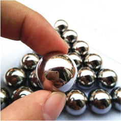 Bearing Balls, High Precision G10 Bearing Steel Ball, Screw Steel Ball, Pack of 100 (1mm)