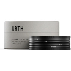 Urth 37mm UV, Polarising Filter (CPL), ND8, ND1000 Filter Kit (Plus+)