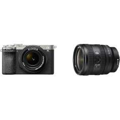 Sony Alpha 7C II Mirrorless Full Frame Camera with SEL2860 & SEL2450G (33 MP, Real-time Auto Focus, 10 BPS, 4K Video, Tilting LCD Touch Screen) Silver/Black