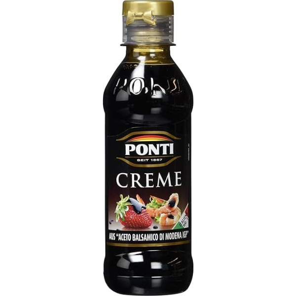 Ponti Cream from Aceto Balsamic di Modena IGP 2 Pack (2 x 200 ml)