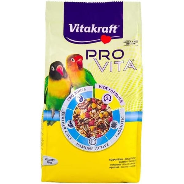 Vitakraft Pro Vita, Agaporniden Feed - 750g