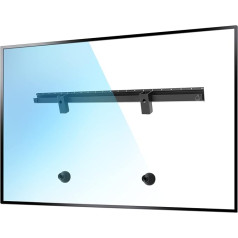 KAMIWI No Drilling TV Wall Mount Suitable for TVs from 32 to 75 Inch, Includes Installation Instructions and Mounting Hardware