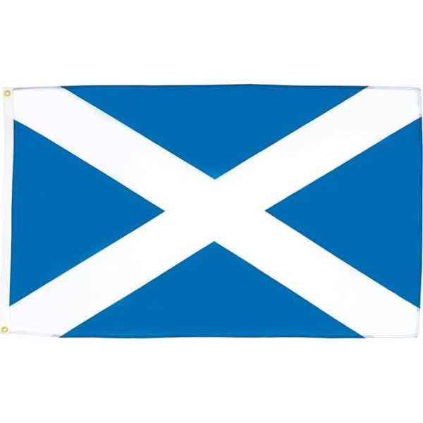 AZ FLAG SCOTLAND FLAG 5' x 8' - SCOTTISH BIG FLAGS 150 x 250 cm - BANNER 5x8 ft