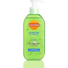 Carroten After Sun Cooling Gel 200 ml - 100% Organic Aloe Vera Gel - Cooling and Soothing Moisturising Gel for Body and Face - Extends Tan, Prevents Peeling