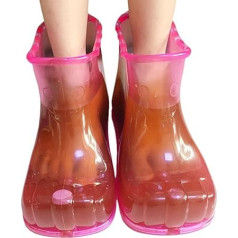 Portable Foot Bathing Shoes | Non-Slip Massage Foot Bathing Shoes Colorful Heat Resistant Foot Bathing Shoes for Bathroom