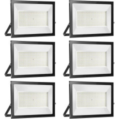 2 Stück 10 W superhelle LED-Außenstrahler Warmweiß 3000 K Strahler IP65 Wasserdicht Sicherheitsbeleuchtung für Eingang Terrasse Hof
