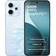 Oppo Viedtālrunis reno14 fs 5g 12/ 512gb zils cph2743