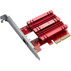 ASUS 10G Network Card, red/silver