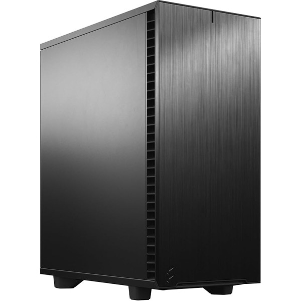 Fractal Design Define 7 Compact Black, Compact ATX PC Case Made of Aluminium/Steel, Insulated for Silent Computing - Black