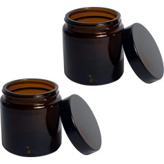 Comandante Replacement Glass with Lid for C40 MK3 Coffee Grinder (2 x Brown Glass)