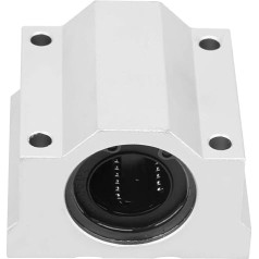 Linear Bearings, 1PCS SCS25UU Aluminum Alloy Liner Sliding Block Liner Sliding Block Sliding Accurate Sliding Parts