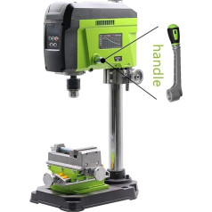 Table Drill Digital Display, High Precision Bench Drill, Small Drilling and Milling Machine for Household, Industrial Quality, Mini, Drill