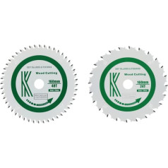 Twin Pack 160mm x 20mm x 2.2mm 1 x 24 Teeth 1 x 48 Teeth Festool Fitment TS55 TSC55