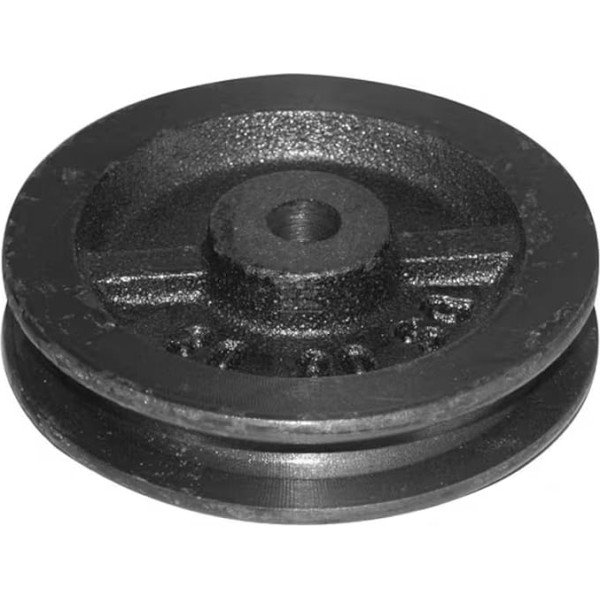 cyclingcolors 1 x Universal Cast Iron Pulley with Drilled Round for Maximum Cable Thickness 8 mm Load Capacity 25 kg Diameter 70 mm
