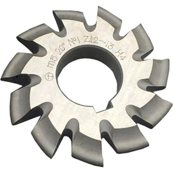 Motor Pinion, Worm Gear Module 1 Degree Bore 22 mm Evolution Gear Milling Cutter High Speed Steel Gear Cutter Cutting Tool Cutting Tools (55 134 Gear)